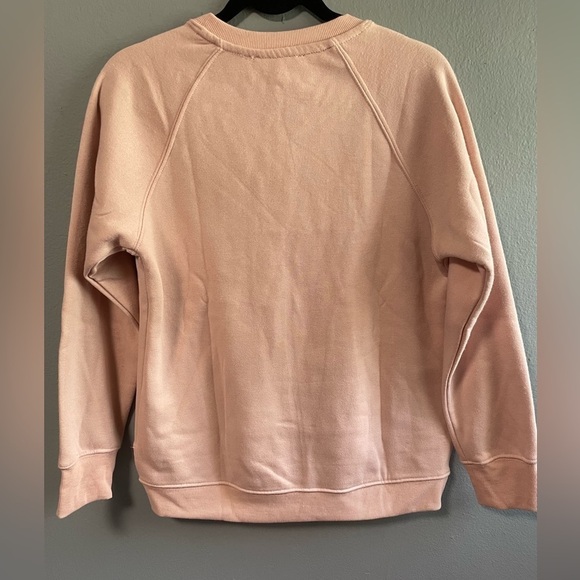 NWT Workshop Republic graphic crewneck pink sweatshirt. Size Medium - Picture 3 of 6
